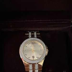 Bulova Gold and Silver Mens Watch
